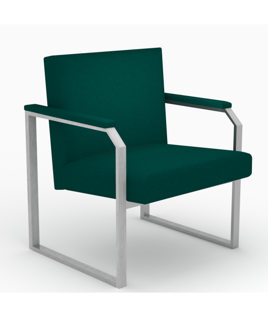 【Módulo para sala de espera】Sillón de 1 plaza para recepción. Módulo de 1 plaza.