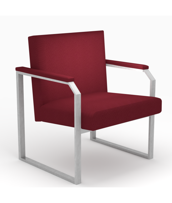 【Módulo para sala de espera】Sillón de 1 plaza para recepción. Módulo de 1 plaza.