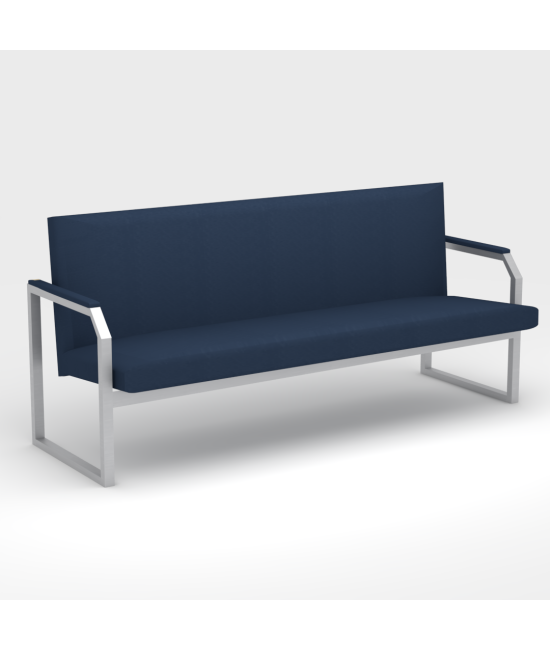 【Módulo 3 plazas para sala de espera】Sofá de 3 plazas para recepción. Módulo de 3 plazas.