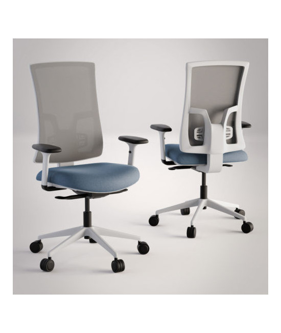 Silla giratoria RIO WHITE. Mejor calidad y precio