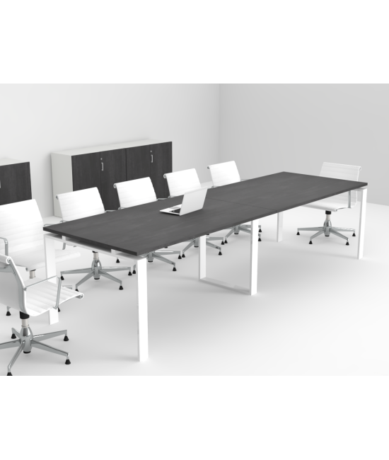 Mesa Ofimeet Classic SY para reuniones con tablero texturizado
