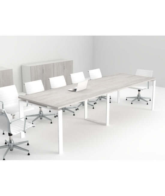 Mesa Ofimeet Classic SY para reuniones con tablero texturizado