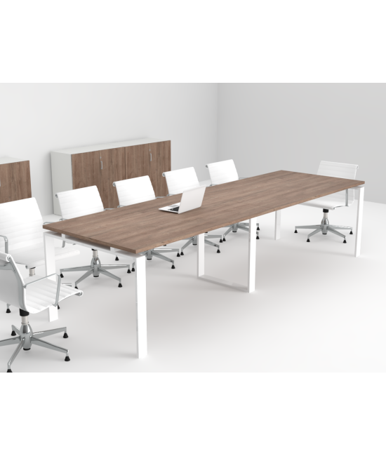 Mesa Ofimeet Classic SY para reuniones con tablero texturizado