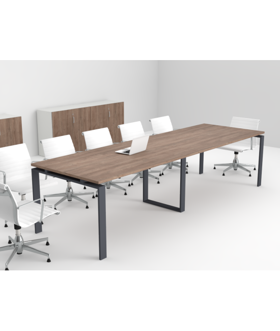 Mesa Ofimeet Classic SY para reuniones con tablero texturizado