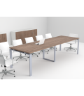 Mesa Ofimeet Classic SY para reuniones con tablero texturizado