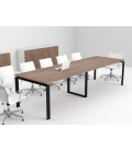 Mesa Ofimeet Classic SY para reuniones con tablero texturizado