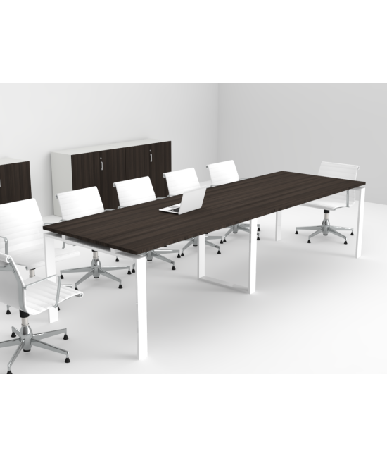 Mesa Ofimeet Classic SY para reuniones con tablero texturizado