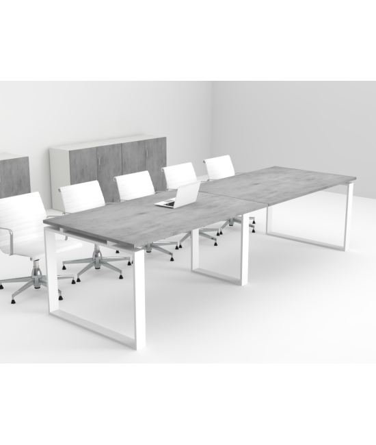 Mesa de reunión Ofimeet Modern SY - Elige tamaño y color para tu mesa