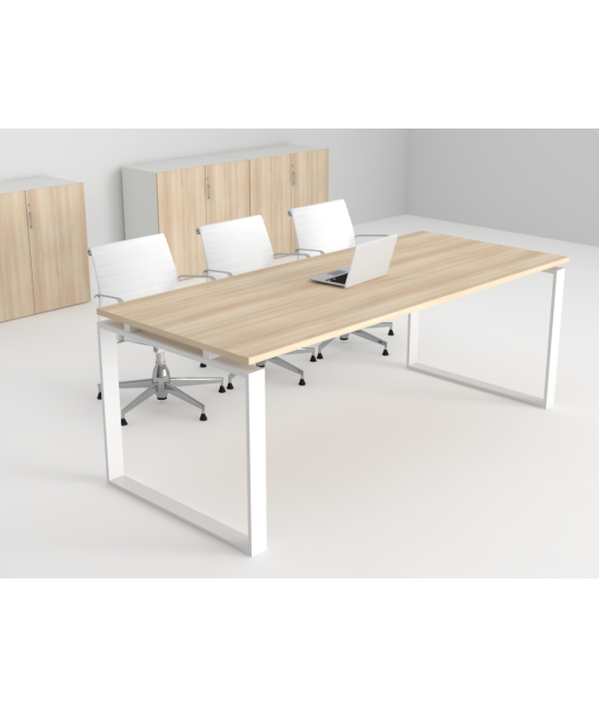 Mesa de reunión barata Ofimeet Modern ML - Materiales de calidad
