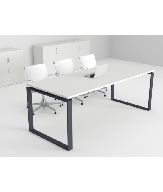 Mesa de reunión barata Ofimeet Modern ML - Materiales de calidad