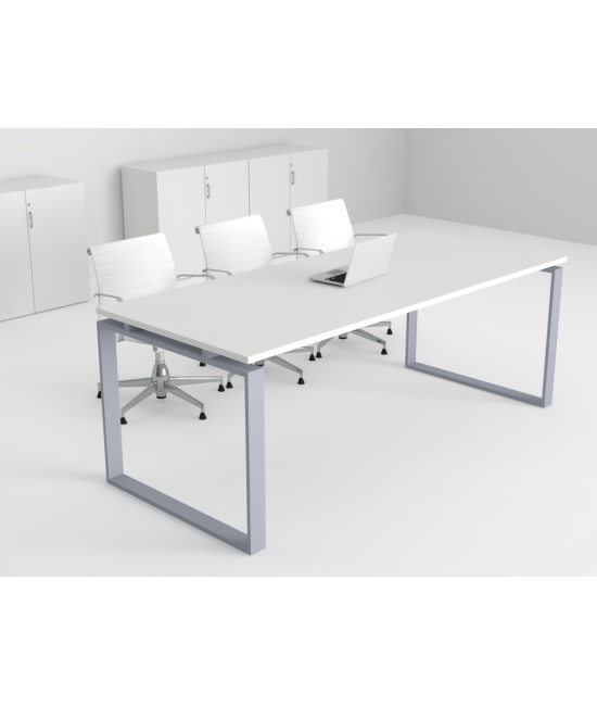 Mesa de reunión barata Ofimeet Modern ML - Materiales de calidad