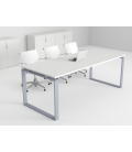 Mesa de reunión barata Ofimeet Modern ML - Materiales de calidad