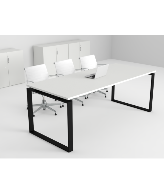 Mesa de reunión barata Ofimeet Modern ML - Materiales de calidad