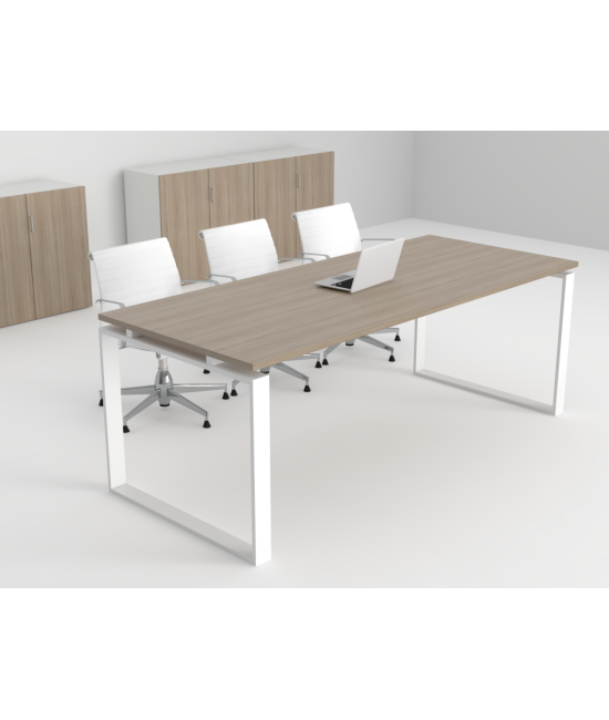 Mesa de reunión barata Ofimeet Modern ML - Materiales de calidad