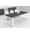 Mesa de reunión barata Ofimeet Modern ML - Materiales de calidad