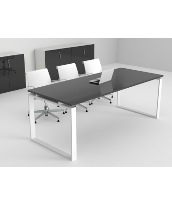 Mesa de reuniones Ofimeet Modern DL con efecto brillo para oficina 2