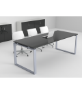Mesa de reuniones Ofimeet Modern DL con efecto brillo para oficina