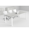 Mesa de reunión Ofimeet Classic DL en varios colores y tamaños
