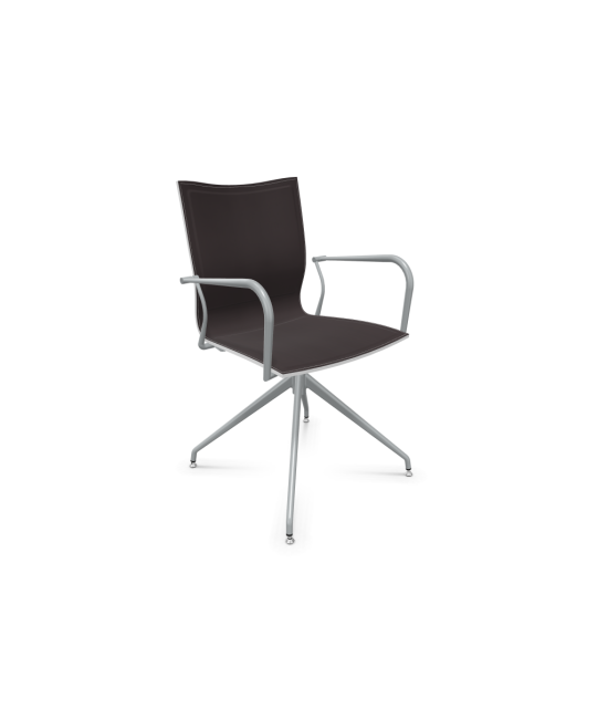Silla giratoria ÍKARA GRIS ALUMINIO, Mejor calidad y precio
