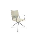 Silla giratoria ÍKARA GRIS ALUMINIO, Mejor calidad y precio