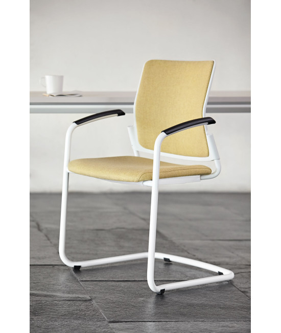 Cadeira, base patim branca, URBAN PLUS 50