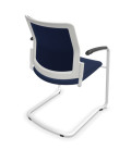 Silla, base patín blanca, URBAN PLUS 50. Mejor calidad y precio
