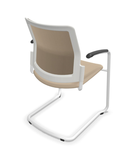 Cadeira, base patim branca, URBAN PLUS 50