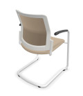 Silla, base patín blanca, URBAN PLUS 50. Mejor calidad y precio