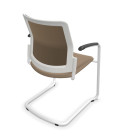 Silla, base patín blanca, URBAN PLUS 50. Mejor calidad y precio