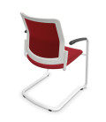 Silla, base patín blanca, URBAN PLUS 50. Mejor calidad y precio