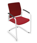 Cadeira, base patim branca, URBAN PLUS 50