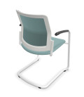 Silla, base patín blanca, URBAN PLUS 50. Mejor calidad y precio