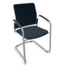 Silla, base patín gris aluminio, URBAN PLUS 50. Mejor calidad y precio