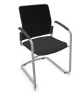 Silla, base patín gris aluminio, URBAN PLUS 50. Mejor calidad y precio