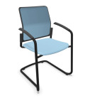 Silla, base patín negra, URBAN PLUS 50. Mejor calidad y precio