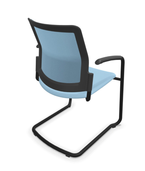 Silla, base patín negra, URBAN PLUS 50. Mejor calidad y precio
