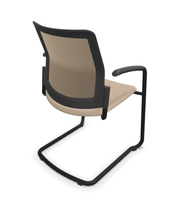 Silla, base patín negra, URBAN PLUS 50. Mejor calidad y precio