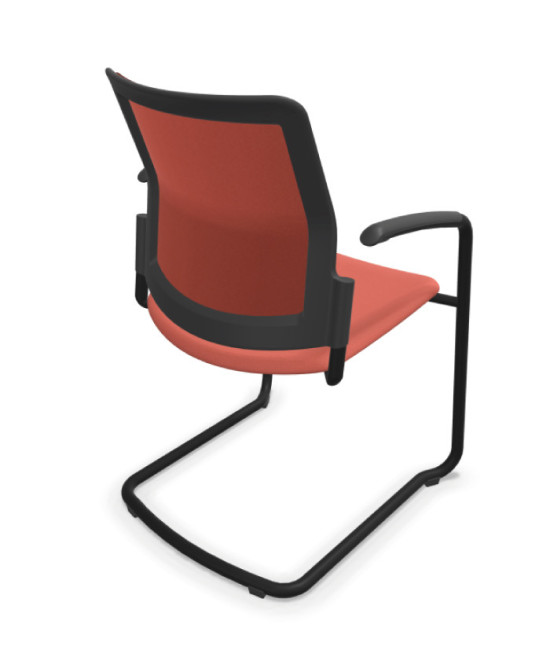 Silla, base patín negra, URBAN PLUS 50. Mejor calidad y precio