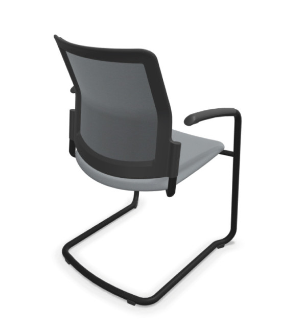 Silla, base patín negra, URBAN PLUS 50. Mejor calidad y precio