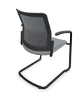 Silla, base patín negra, URBAN PLUS 50. Mejor calidad y precio