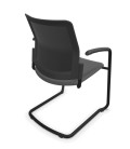 Silla, base patín negra, URBAN PLUS 50. Mejor calidad y precio
