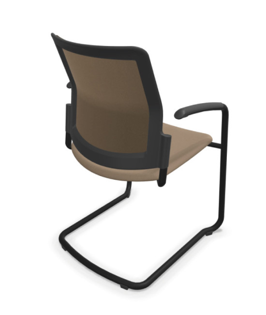 Silla, base patín negra, URBAN PLUS 50. Mejor calidad y precio