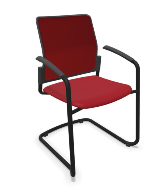 Cadeira, base patim preta, URBAN PLUS 50. Melhor qualidade e preço