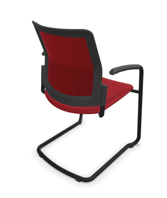 Silla, base patín negra, URBAN PLUS 50. Mejor calidad y precio