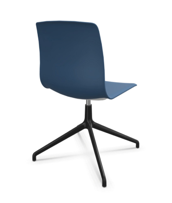 Cadeira de polipropileno, NOOM 50 PRETA. Melhor qualidade.