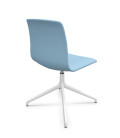 Silla de oficina tapizada, NOOM 50 BLANCA. Mejor calidad