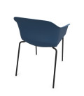 Silla de polipropileno, NOOM 60 NEGRO. Mejor calidad y precio.