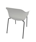 Silla de polipropileno, NOOM 60 NEGRO. Mejor calidad y precio.