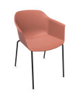 Silla de polipropileno, NOOM 60 NEGRO. Mejor calidad y precio.