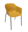 Silla de polipropileno, NOOM 60 NEGRO. Mejor calidad y precio.